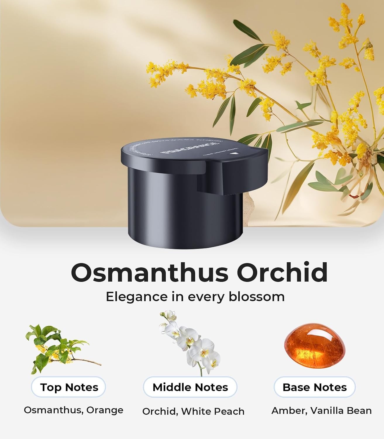 Osmanthus Orchid Air Freshener Refill, Pack 2, Lasts 4 6 Months