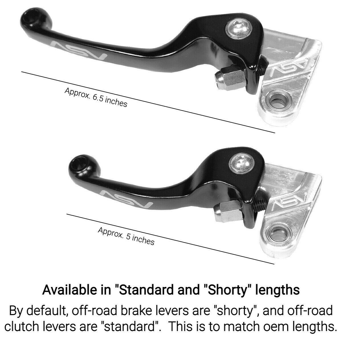 ASV F2 Series Unbreakable Off-Road Clutch Lever # CDF203
