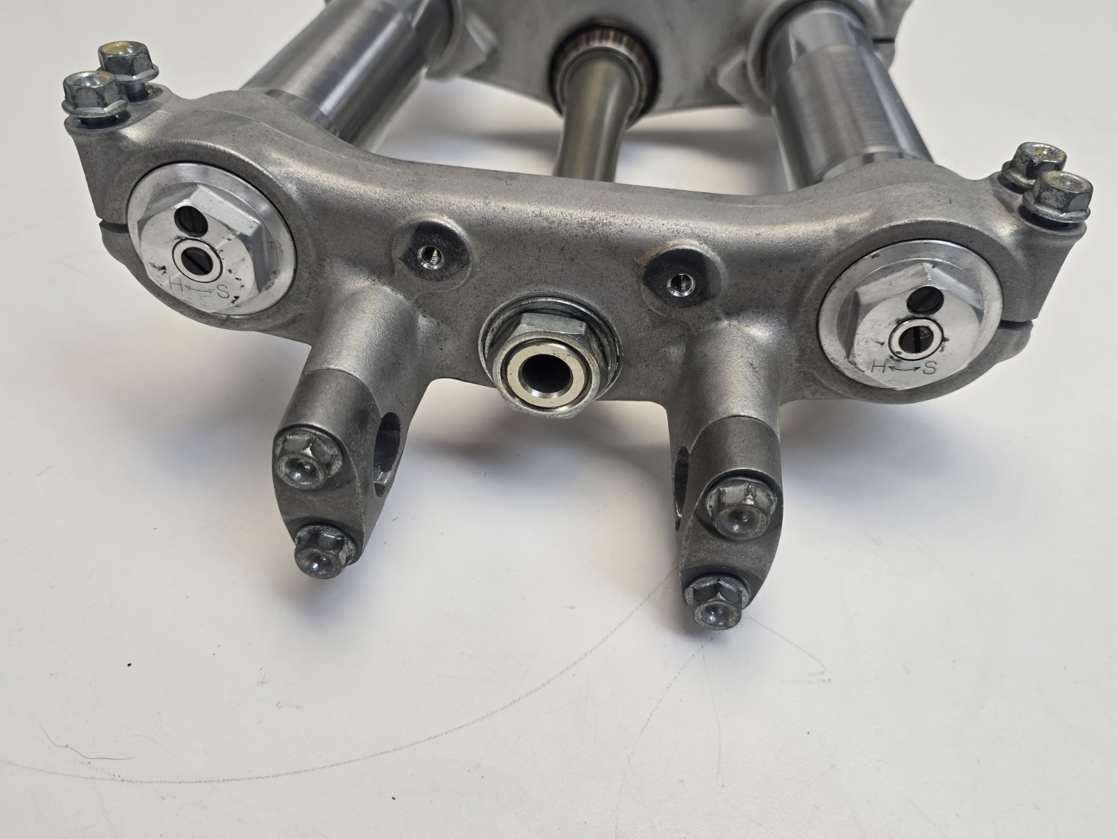 2002 Honda XR650R Front Forks Suspension & Front Axle Front End HM