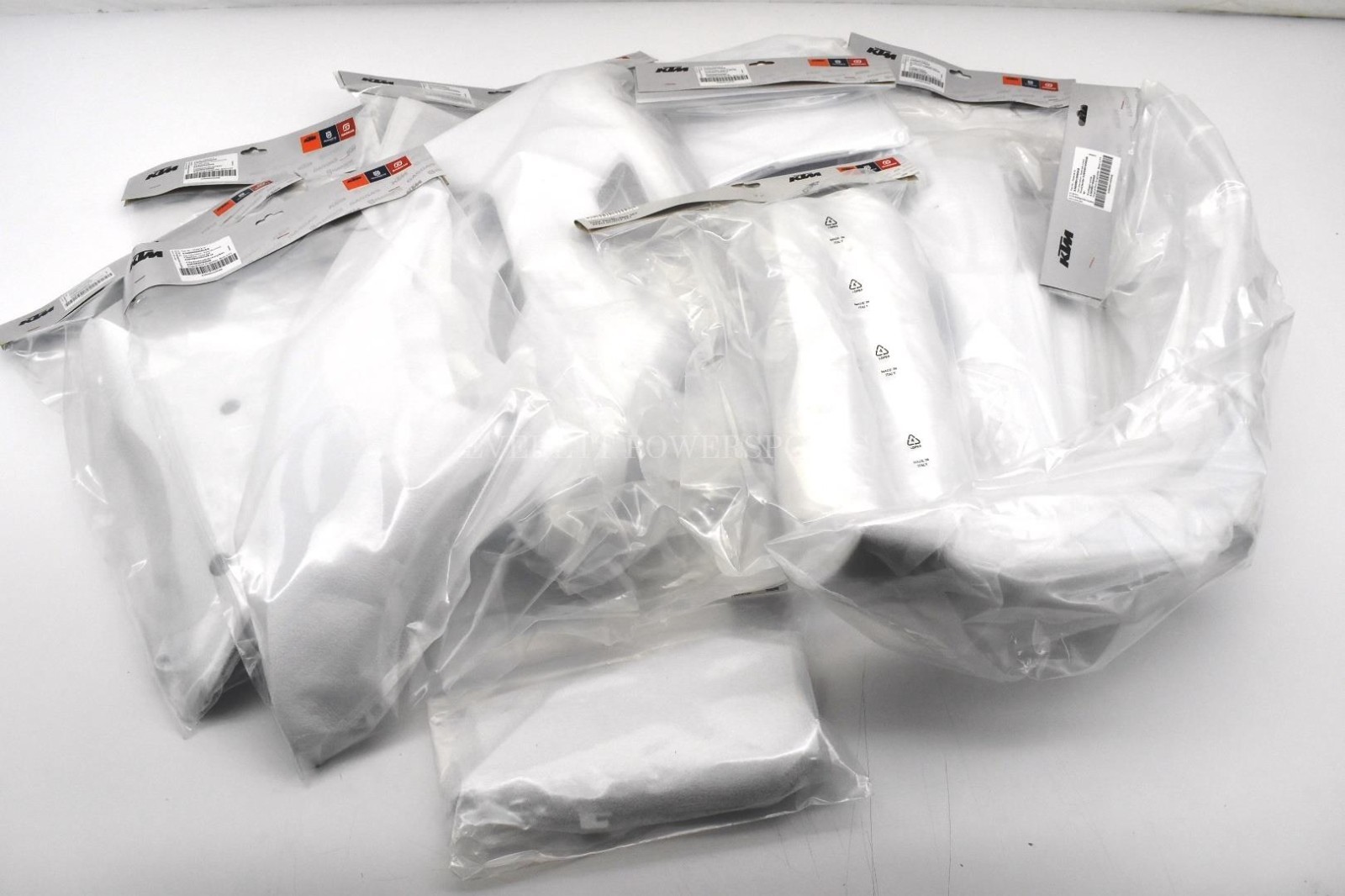 Plastics Fenders Kit White FC250-450 FX 350/450 TC125-300 TX 300 23-24 OEM #A397