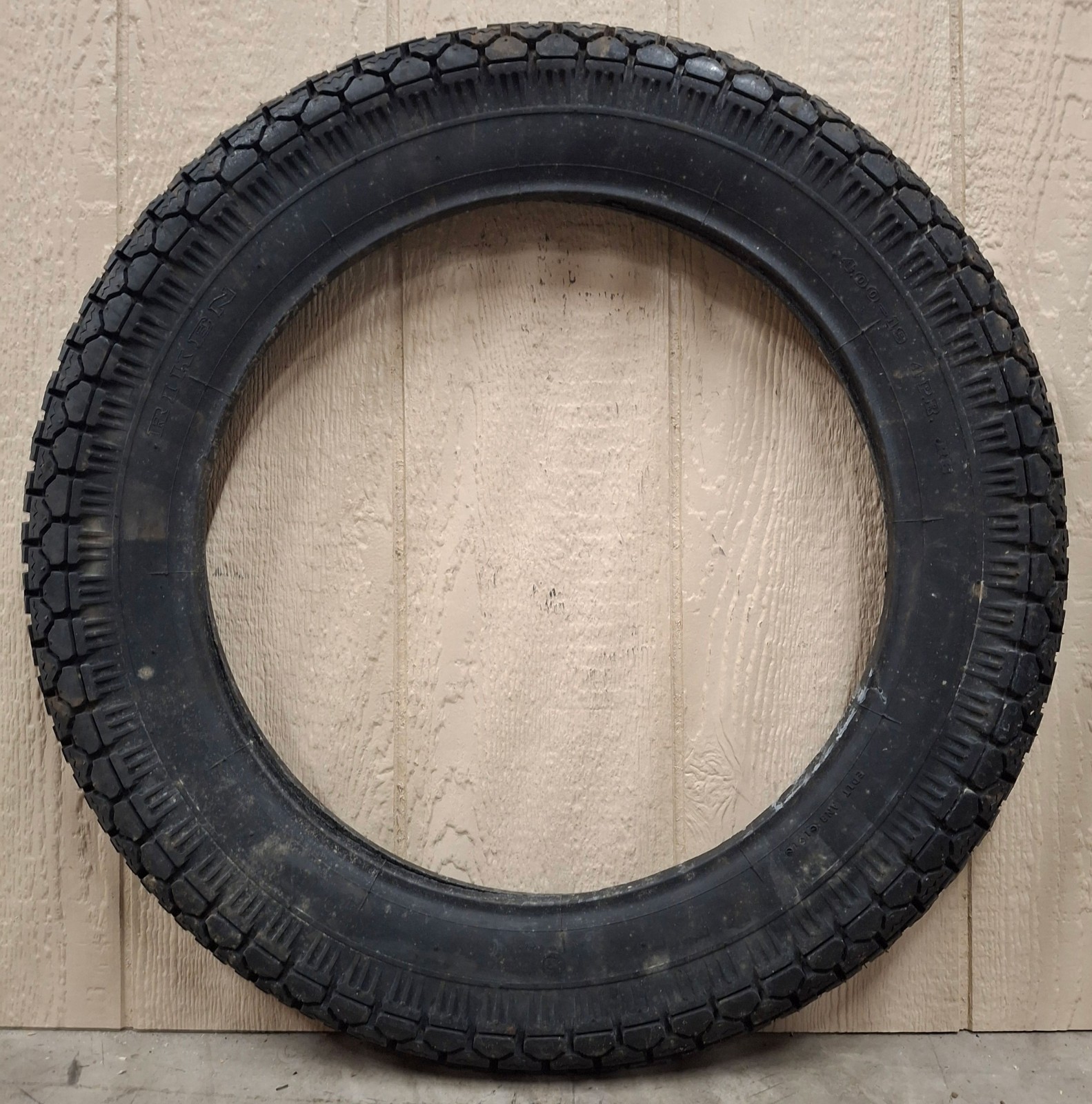 NOS Riken 4.00-19 R8 All Terrain Motorcycle Tire Dirt Bike On/Off Road Knobby