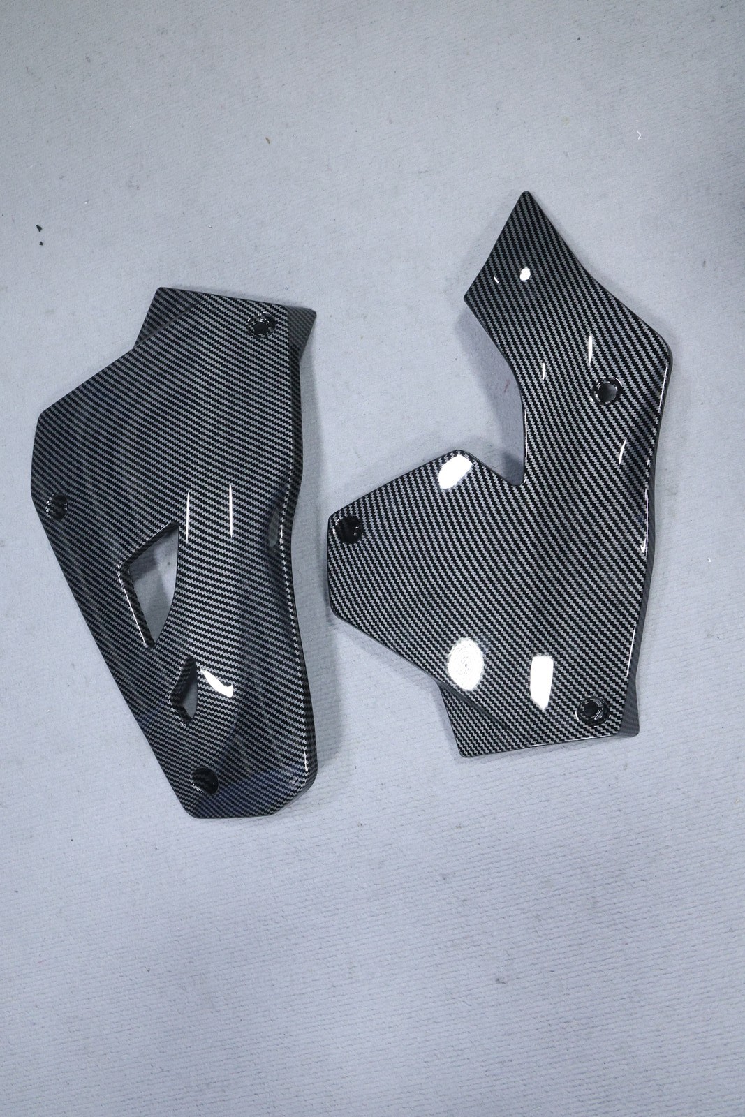 Black Carbon Fiber Plastic Fairing Kit For BMW S1000XR 2020-2024 ABS Bodywork