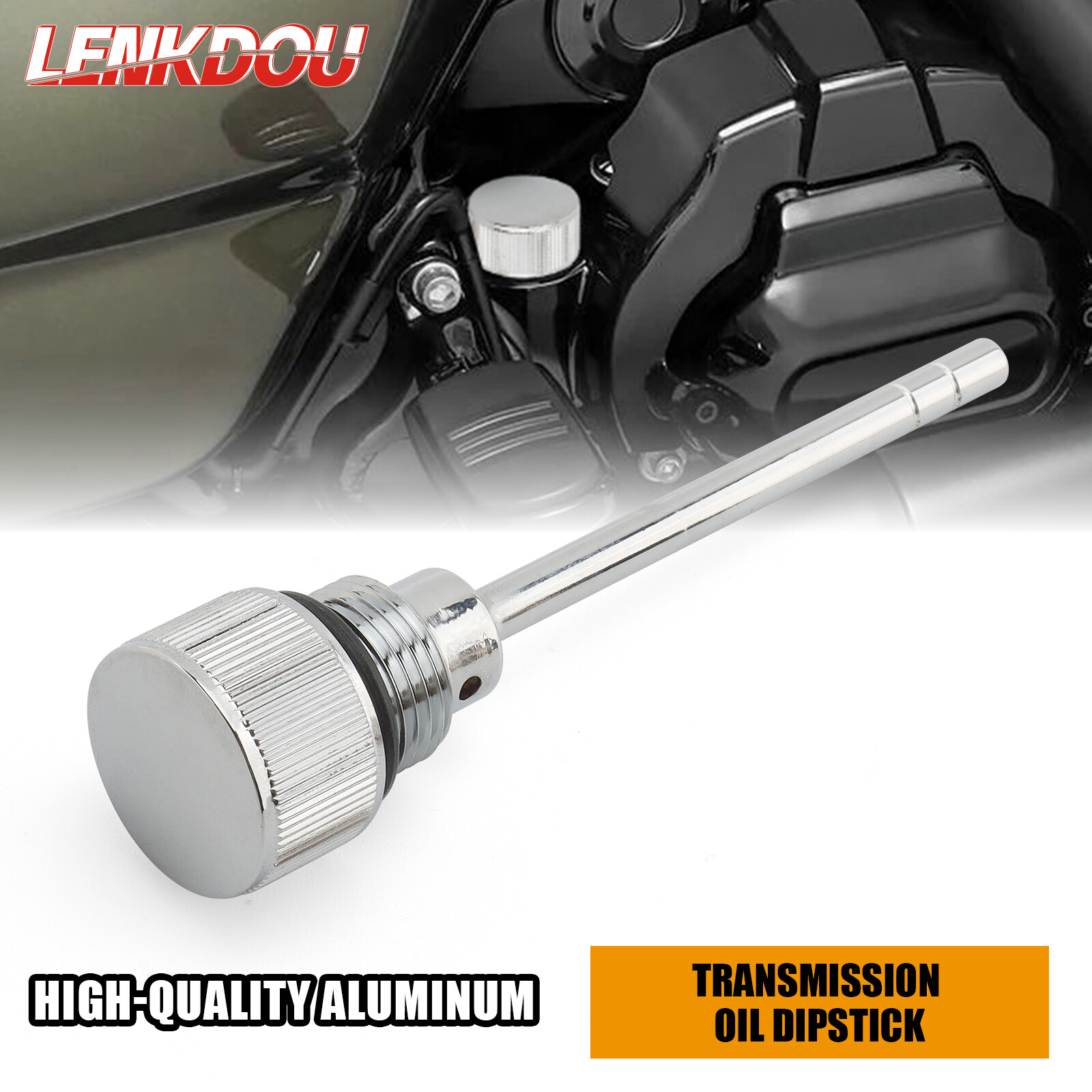 Transmission Oil Fill Plug/Dipstick For Harley Softail FLST FXST 2006-2023 Dyna