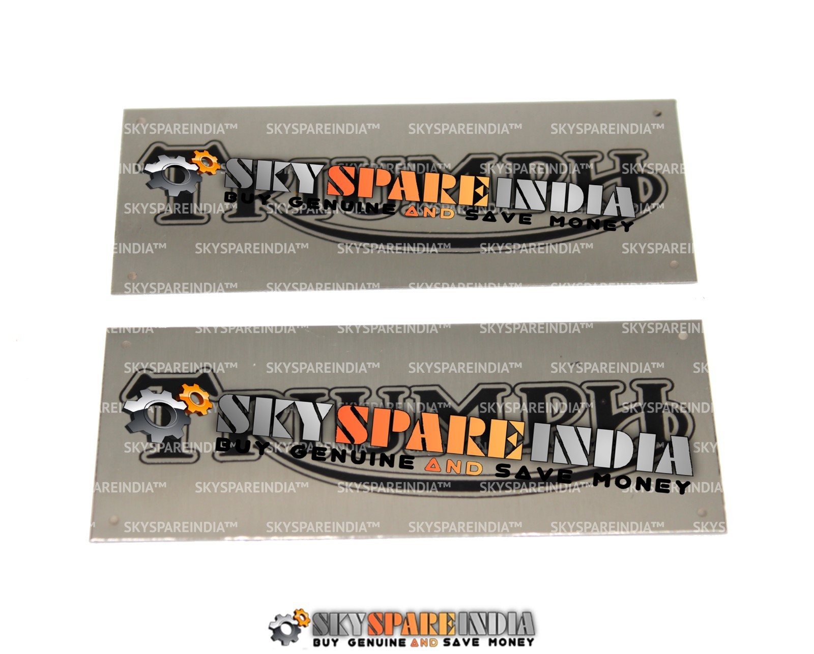 Customized Badge Emblem Decal Set Compatible With Triumph Motorcycle