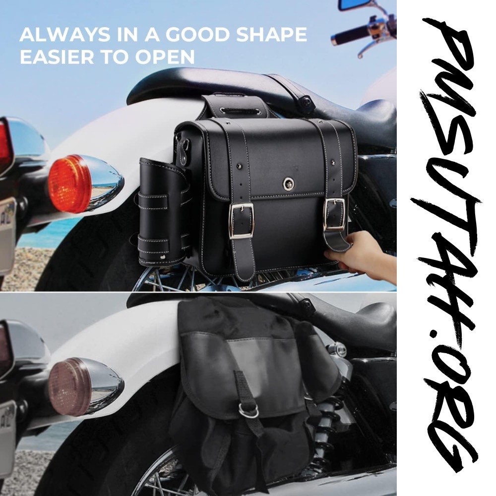 Suzuki Blvd C50 C90 Motorcycle Saddlebags Side Saddle Bags Cup Holder Panniers