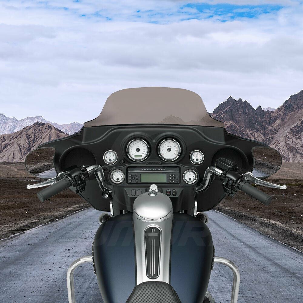 4.5″6″7″ 8″13″ Windshield Windscreen For Harley Street Electra Glide 1996-2013