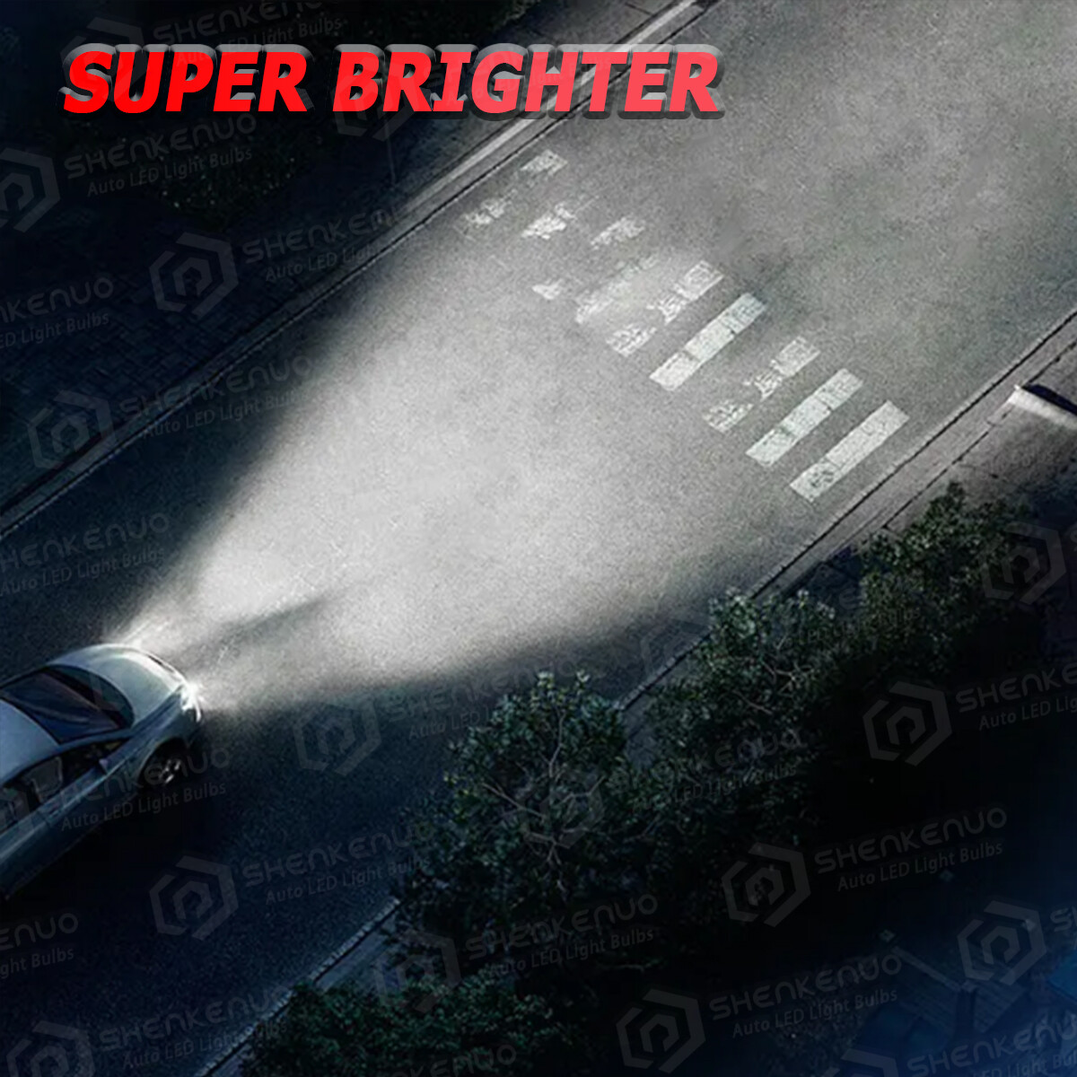 9005 H7 For Subaru Tribeca 2008-2014 LED HEADLIGHT High Low Beam Bulbs White Kit