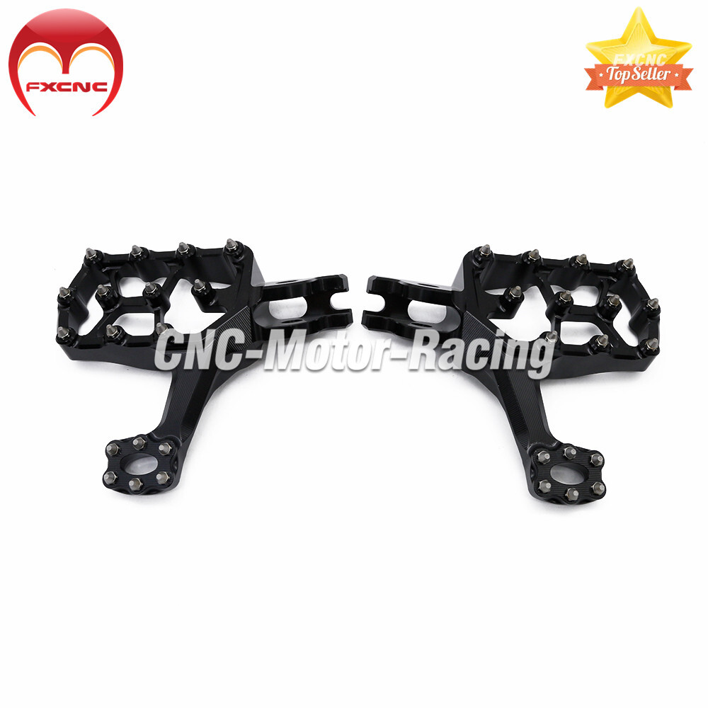 For Honda CRF450X CRF450R 2002-2022 CNC Extended Footpegs Footrest Pegs Pedals