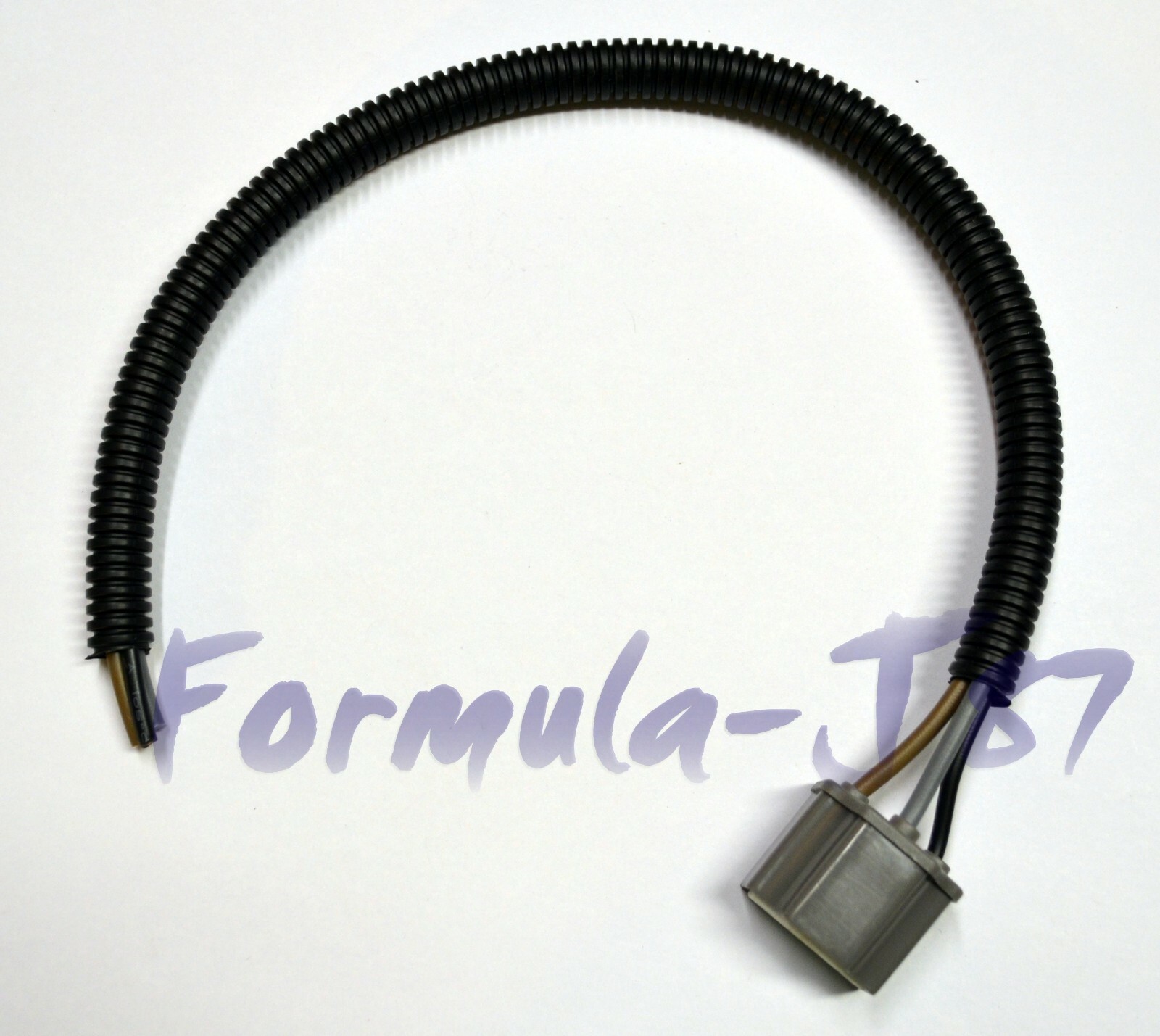 Extension Wire Pigtail Female Ceramic S 9003 H4 Two Harness Head Light Bulb Plug