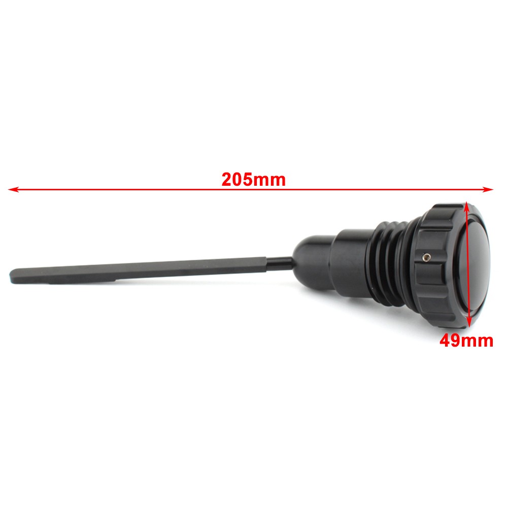 Oil Dipstick For Harley Touring FLHR FLHX FLH/T FLTR Alluminum Alloy Chrome
