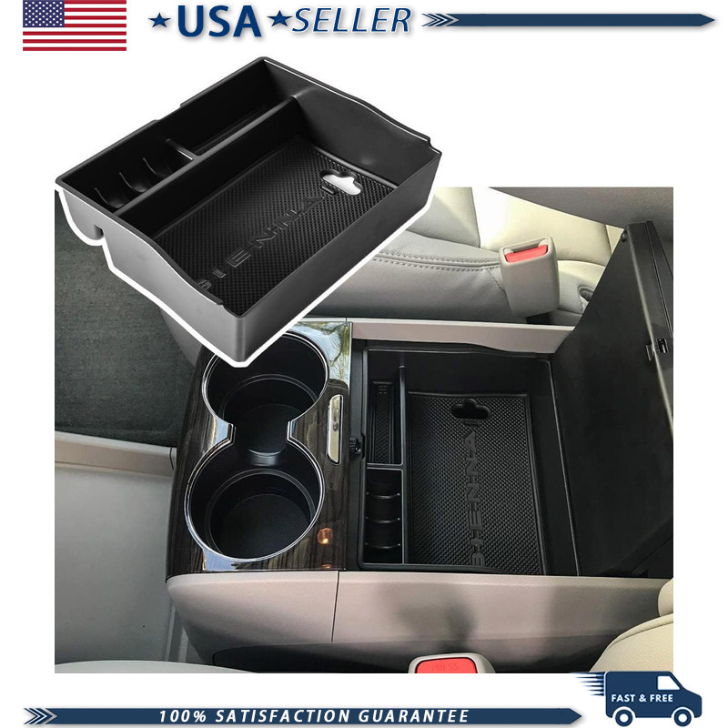 Center Console Organizer Tray Toyota Sienna 2011-2019 2020 Secondary Armrest Sto