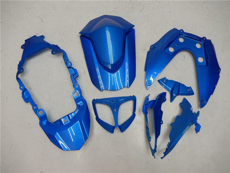 NT Blue Fairing Kit Fit for 2009-2016 2011 GSXR 1000 ABS Plastic m001