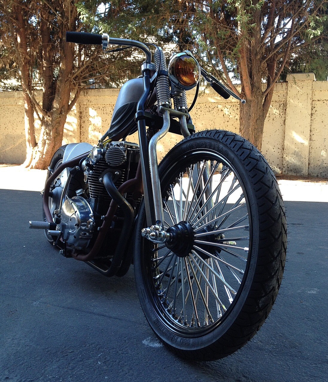 Wishbone Kit DNA Springer Front End Bobber IronHead Xs650 shovelhead fork