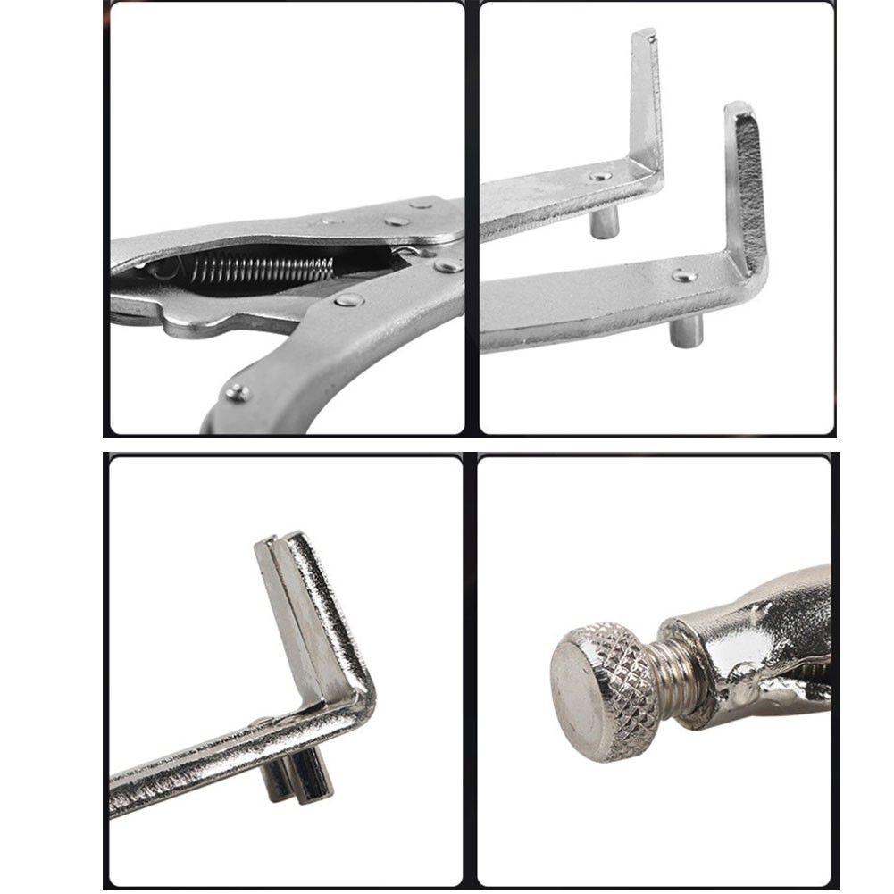 Motorcycle Clutch Hub Basket Holding Flywheel Holder Hand Tool Lockable Clamp