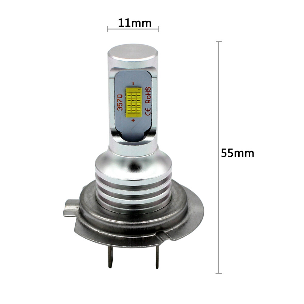 H7 LED Headlight Bulbs Cold White Fit Honda CBR600F4i 2001-2006 CBR954RR 2001-03