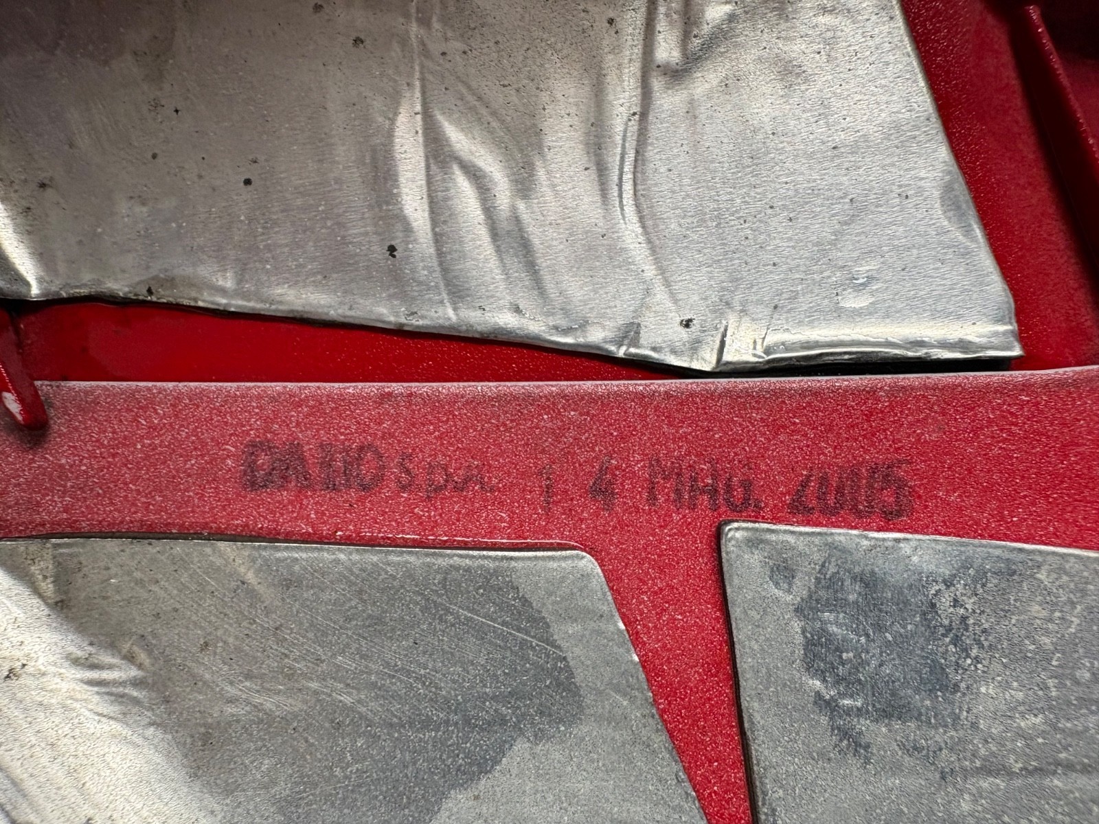 Ducati 749 999 999R OEM Monoposto Tail Cowl Seat Fairing Red / white 48310371AA