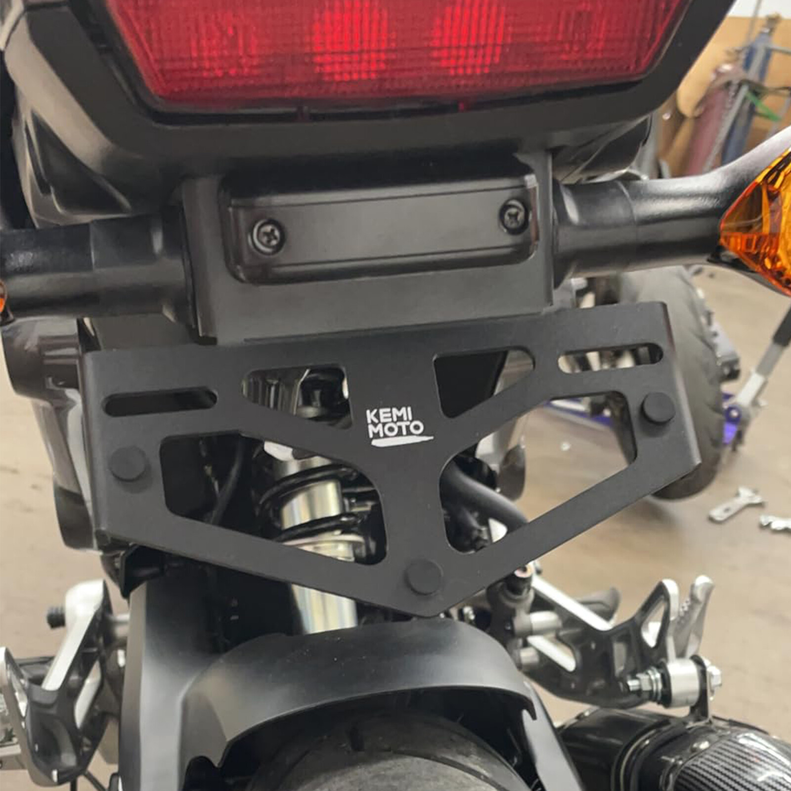 Fender Eliminator Kits License Plate Bracket Holder For Grom MSX 125 2022-2024