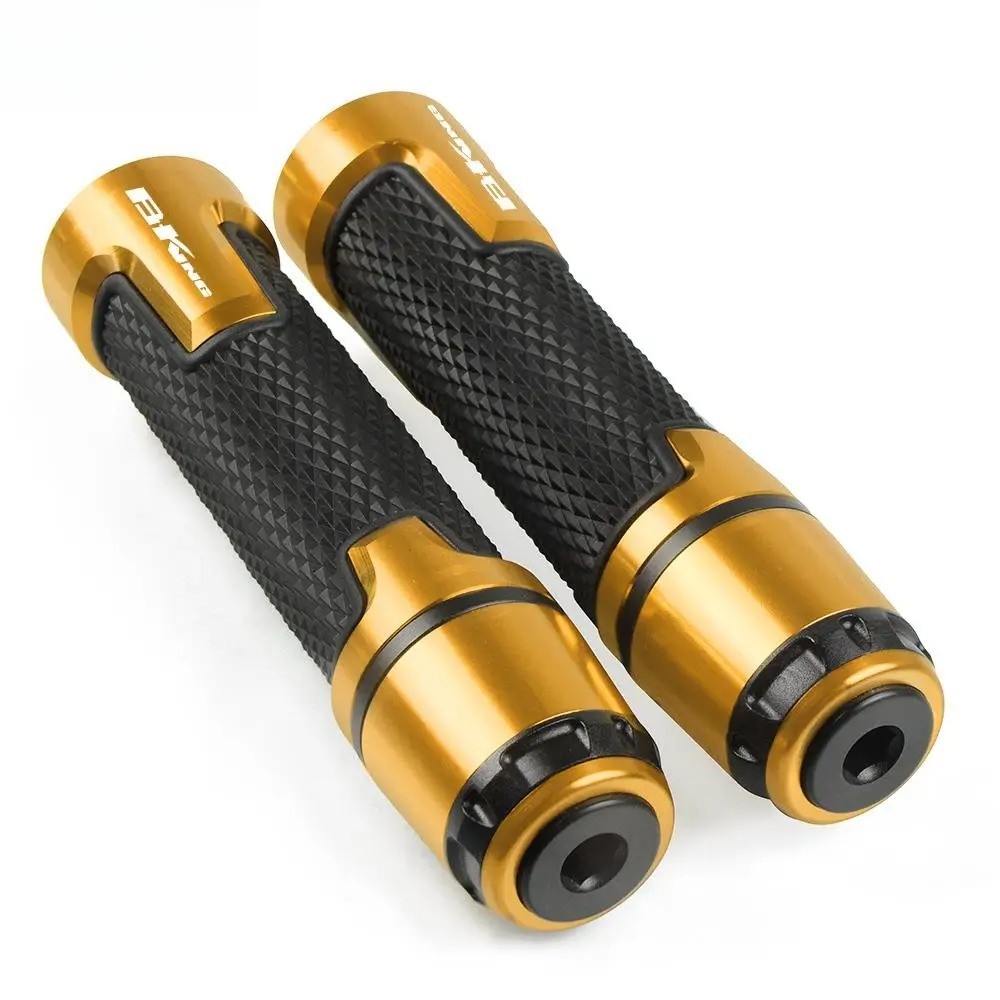 For Suzuki BKING 2008-12 Motorcycle 7/8″22MM Handlebar Grips Handle Bar Cap Ends