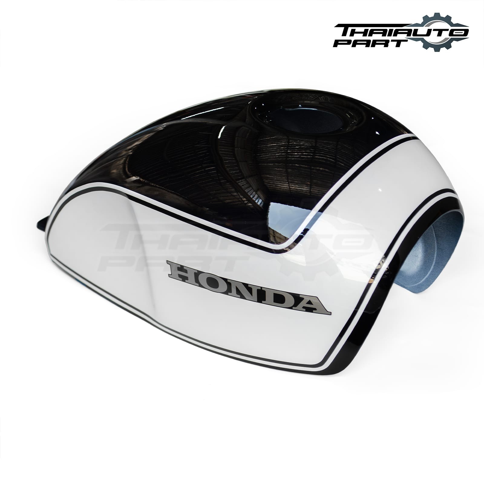Cover Fuel Oil Tank White ABS For Honda SCL CL300 CL500 2023-2025