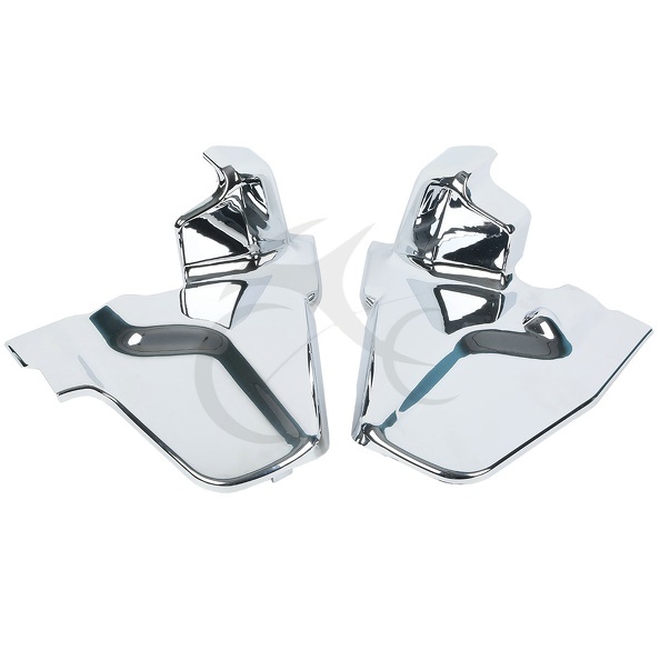 Chrome Engine Lower Side Covers Fit For Honda Goldwing GL1800 2001-2011 03 04 05