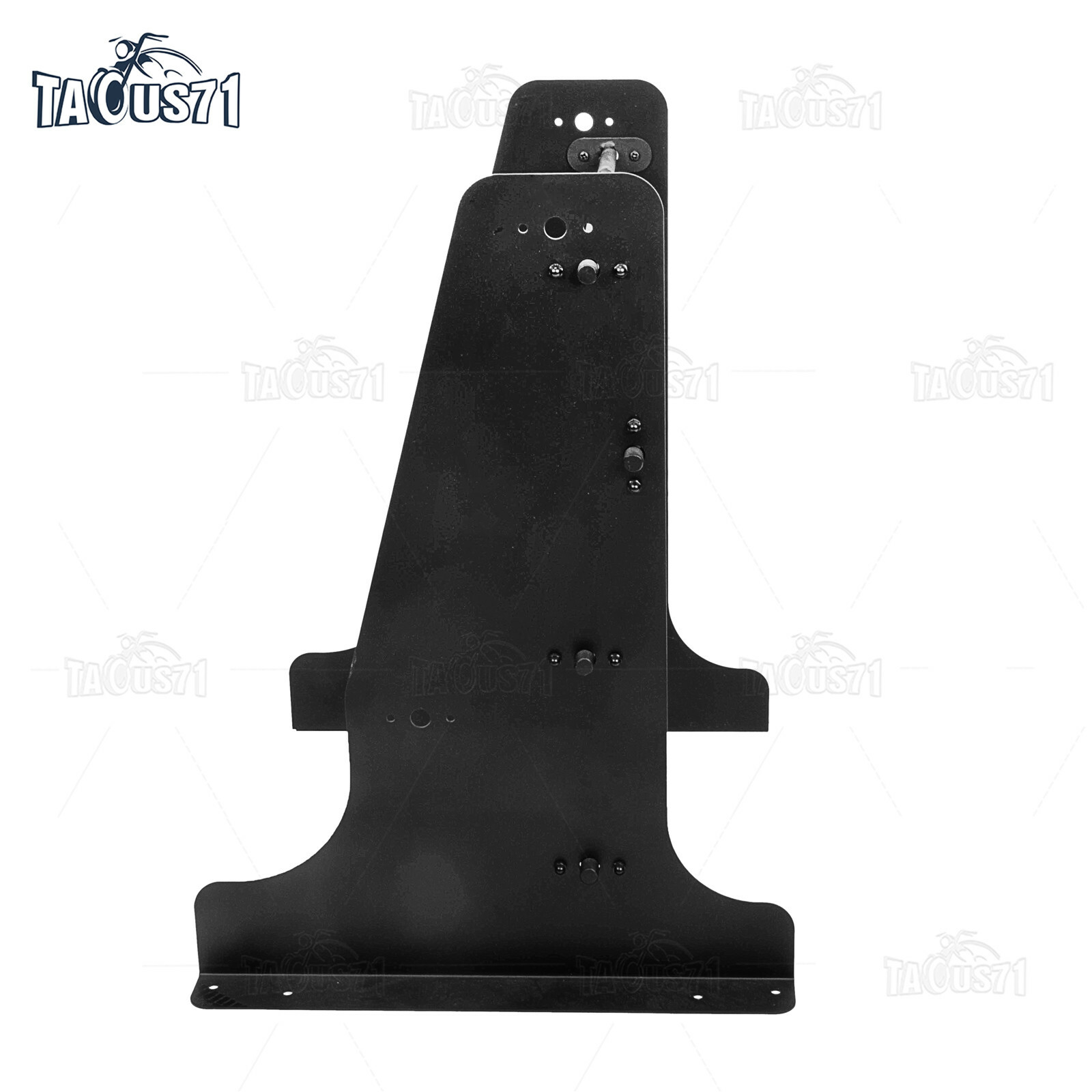For Harley 97-UP Touring Tour Pak rack Sissy bar Storage Holder Wall Mount Kit