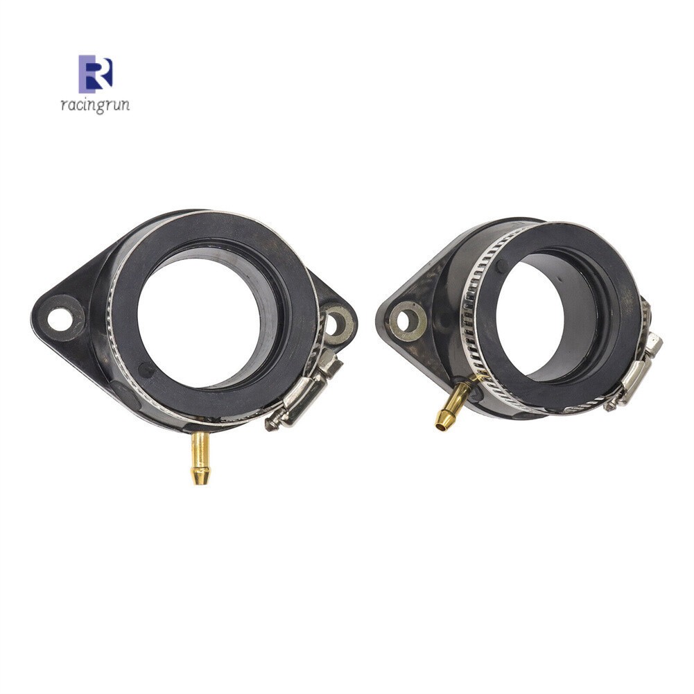 Carburetor Carb Intake Boot Joint Set For 1999-2009 Yamaha V-star 1100 Xvs1100