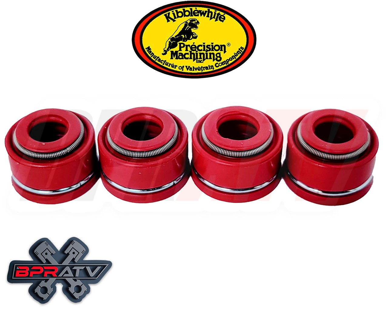 69-78 Honda CB750 CB 750 Kibblewhite Precision RED Viton Valve Seals Set of 8