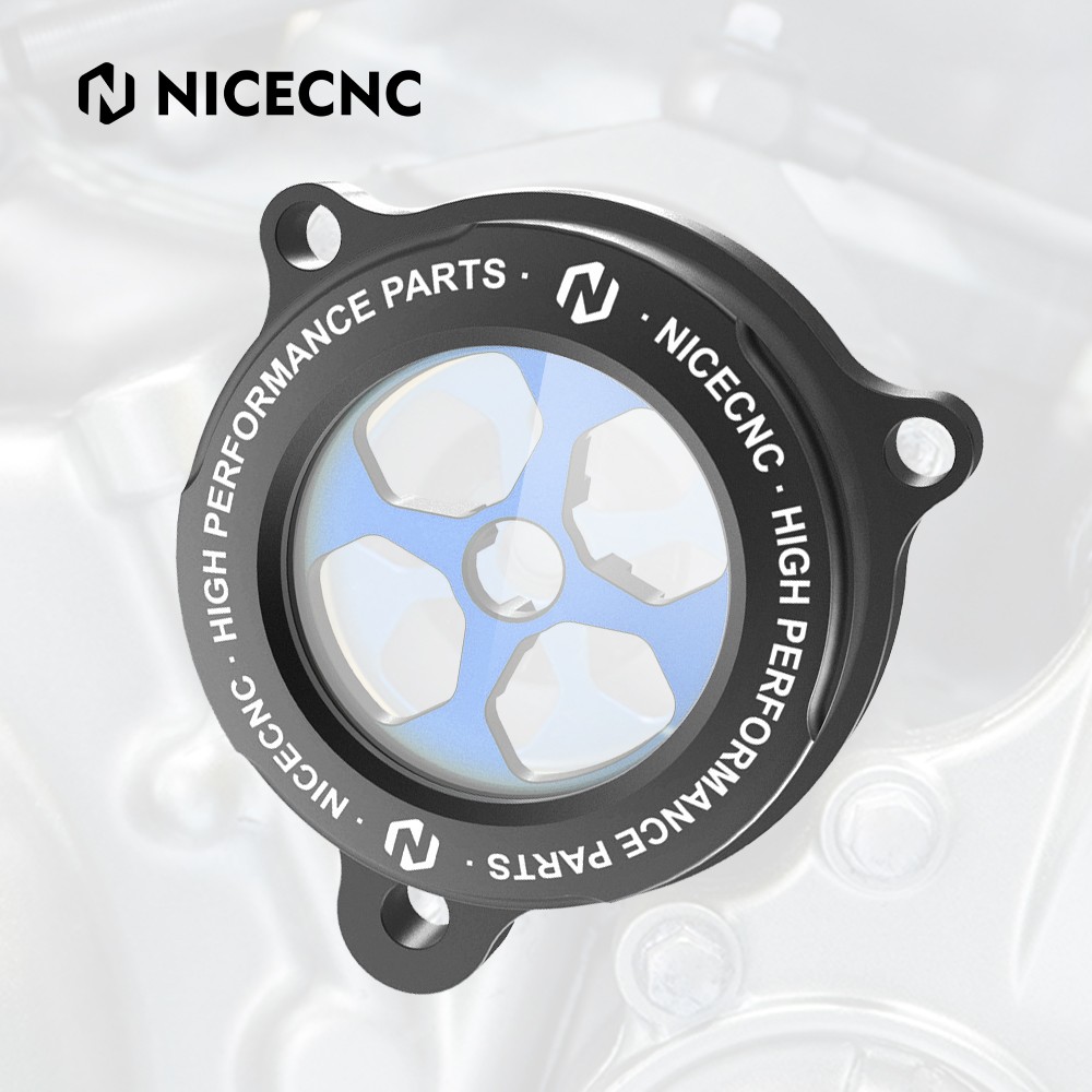 NICECNC Oil Filter Cover Cap With Seal For Yamaha Raptor 700 / 700R SE 2014-2026