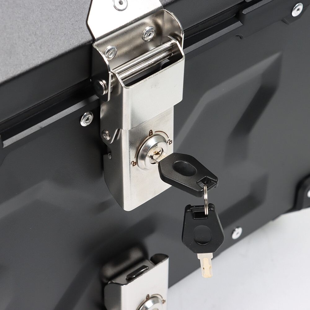 Motorcycle Top Case Tail Box Waterproof Luggage Scooter Trunk Storage 55L