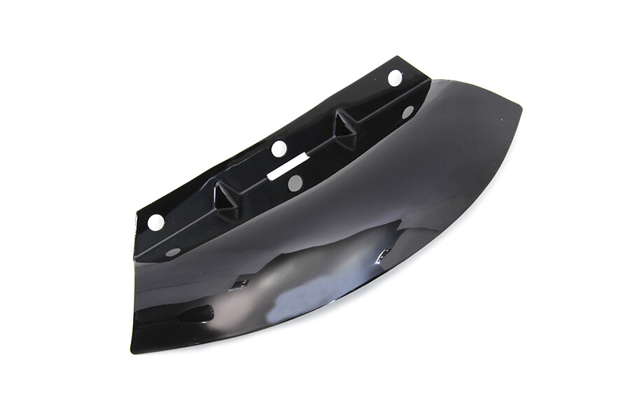 Black Lower Triple Tree Wind Deflector Front Fork Air Baffle For Harley Touring