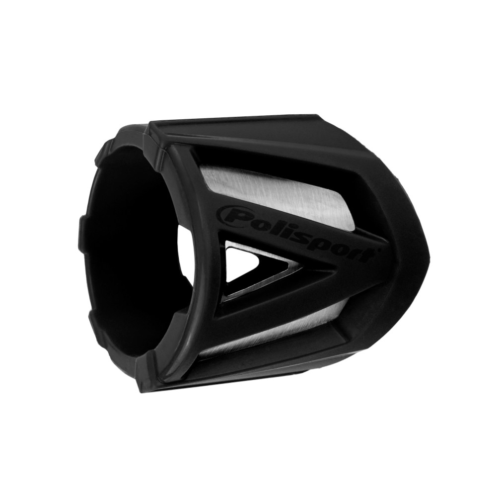 Polisport Silencer Protector(200-300mm/7.8-11.8in) Motorcycle Exhaust Guard BLK