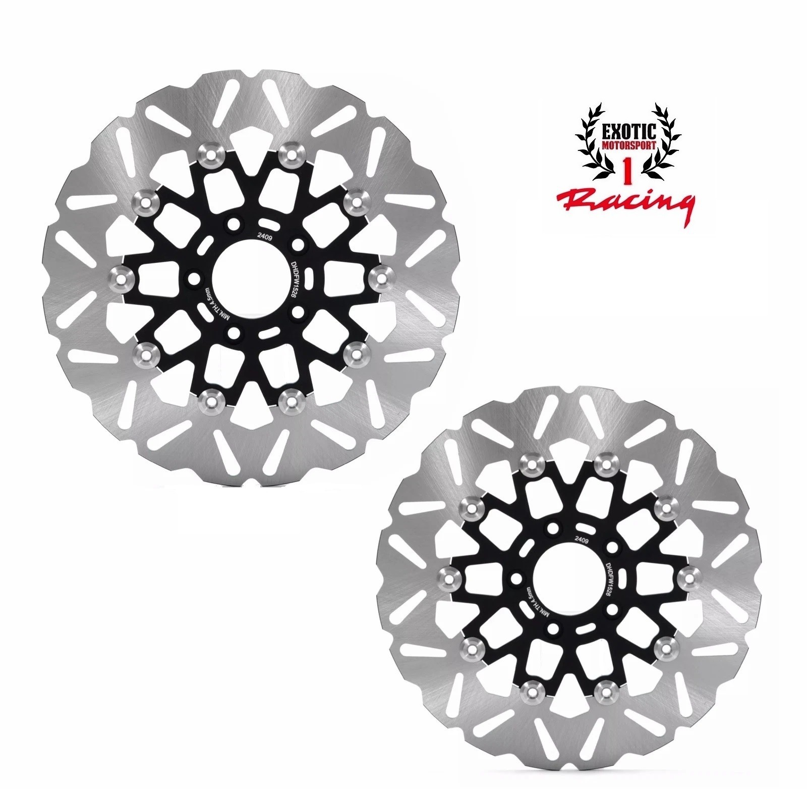 Front Brake Rotors Disc for Harley Fat Bob FXFB FXFBS Low Rider FXLRS 18-23