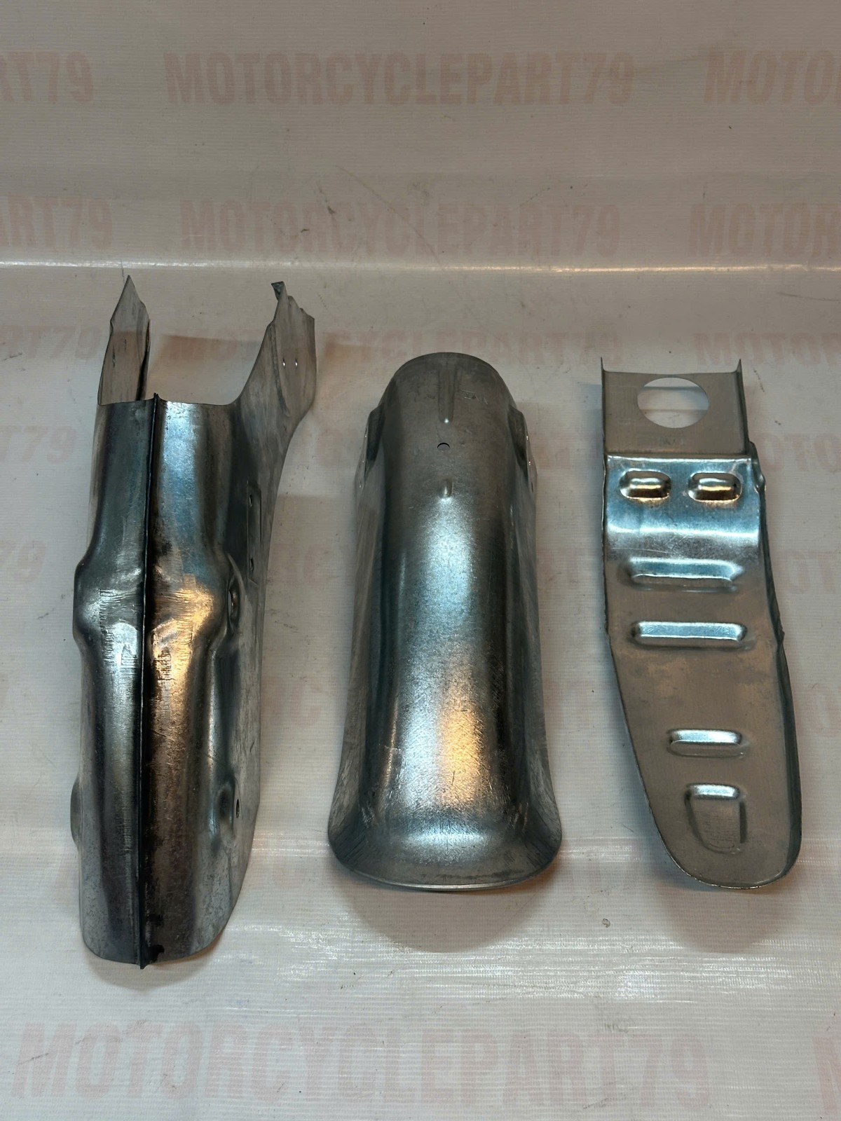 Honda Cub C50 C70 C90 Deluxe C70K1 Rear Fender MudGuard, Bib And Midsection
