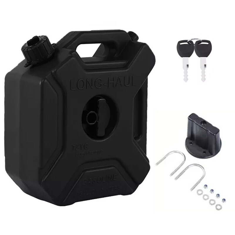 5L Gas Fuel Tank Gas Can Oil Storage Can For ATV UTV Gokart Motorcycle Car SUV