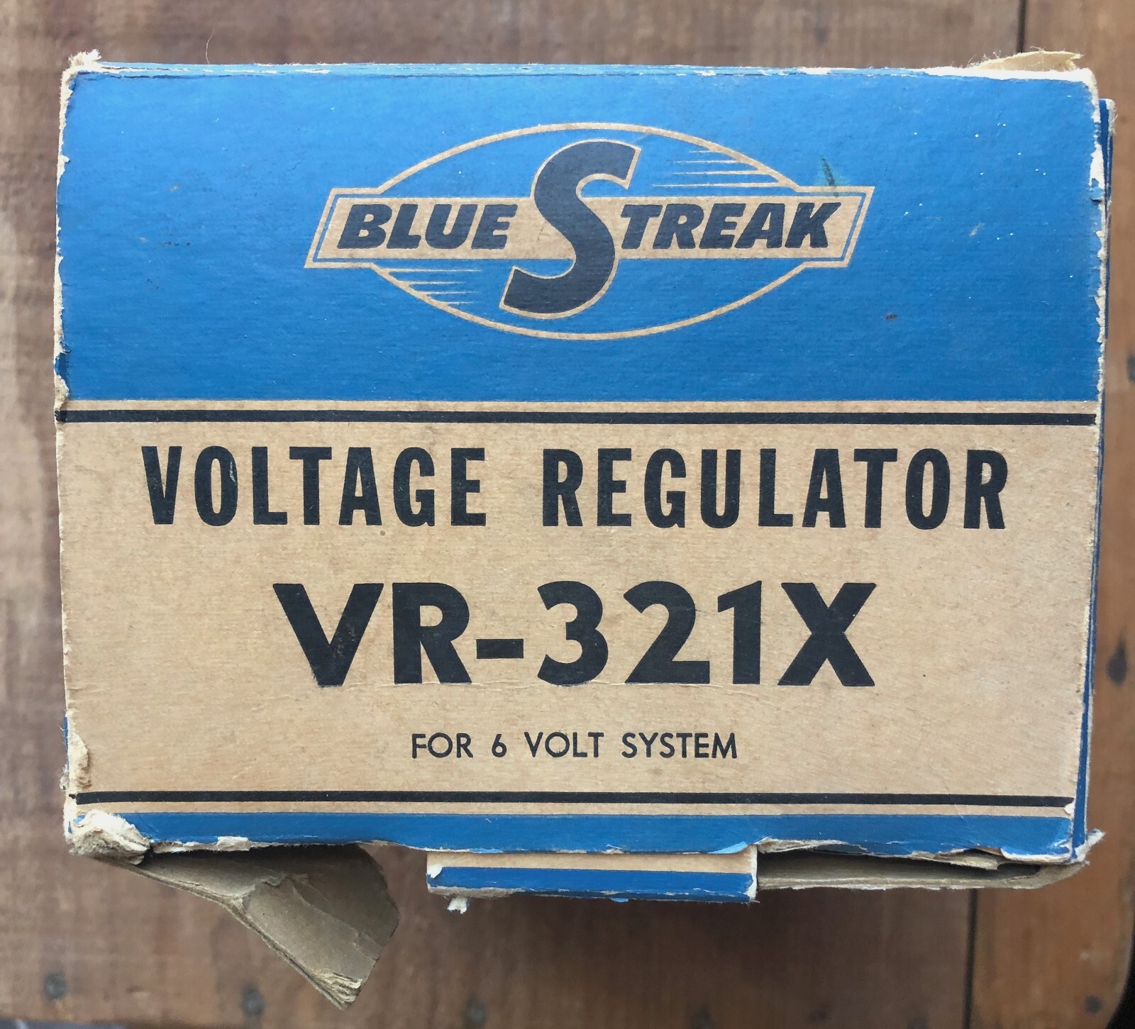 New OEM Blue Streak Voltage regulator VR-321X 6Volts 35AMP (456)