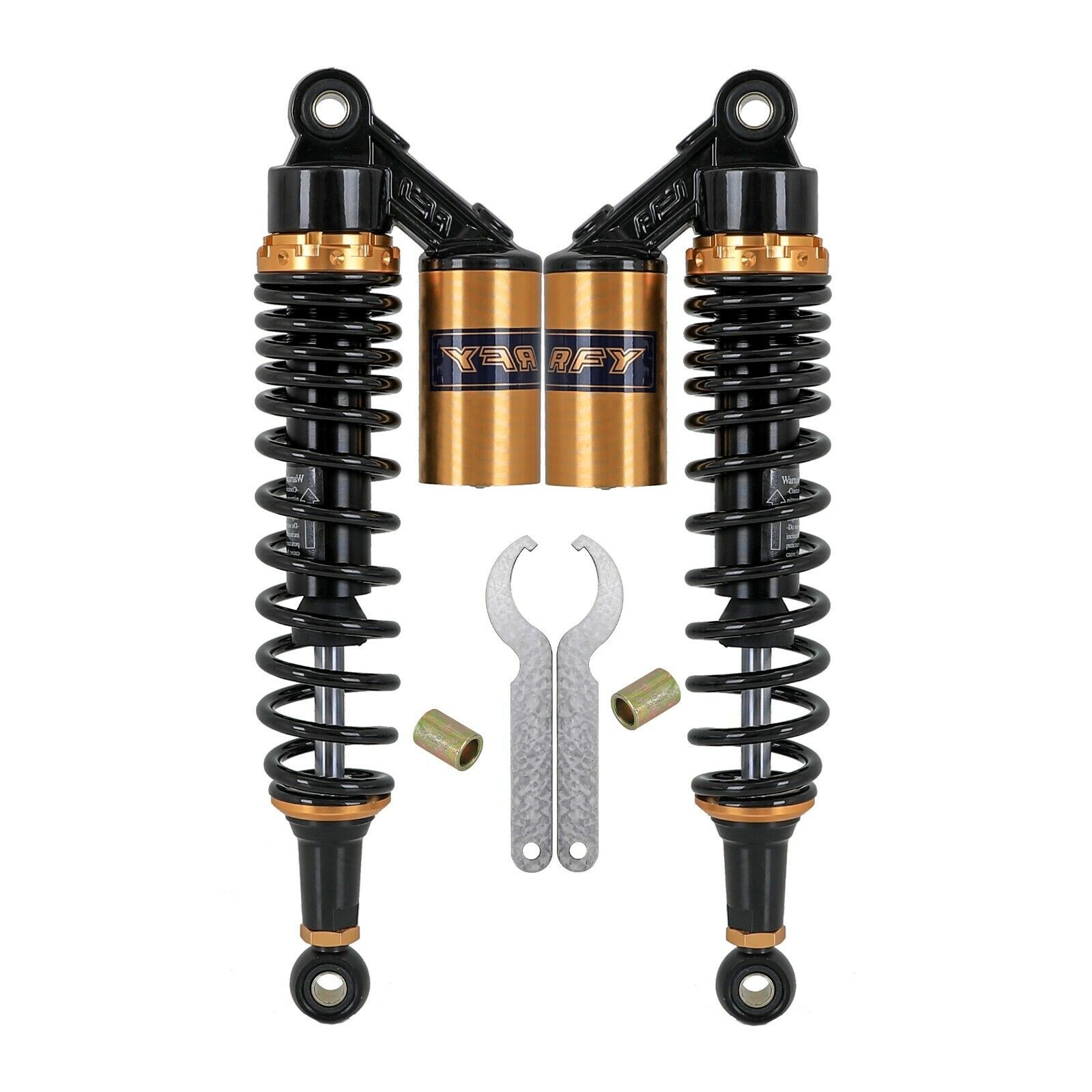2pc 14″ 360mm Motorcycle Rear Air Shock Absorber for RFY ATV Go kart Cafe Racer