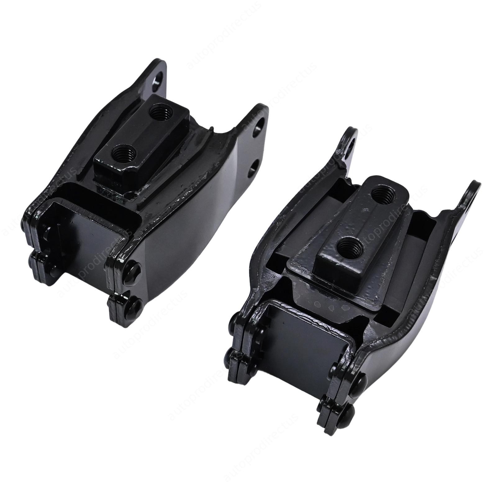 2PCS Front + Rear Isolators Engine Motor Mount For Harley Davidson Dyna 1991-17