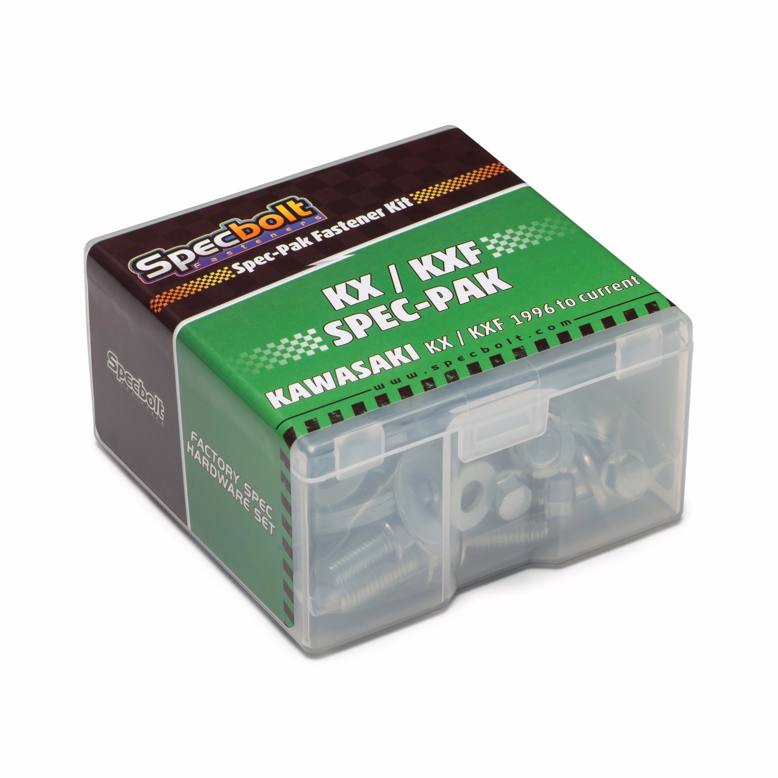 SPECBOLT SPEC-PAK KAWASAKI Factory Match Bolt Kit KX KXF KLX KLR KDX
