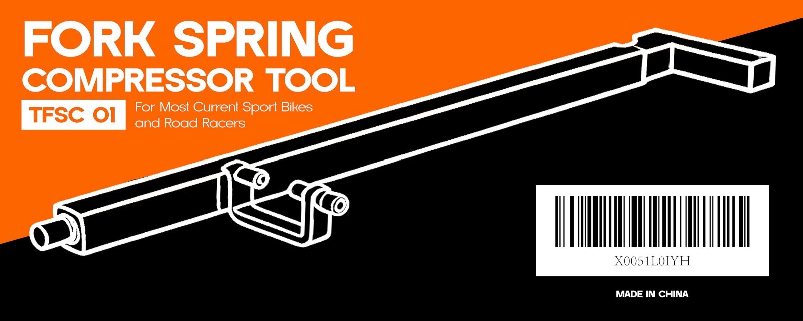 Fork Spring Compressor Tool for Sport Bikes & Road Racers – Cartridge Forks Comp