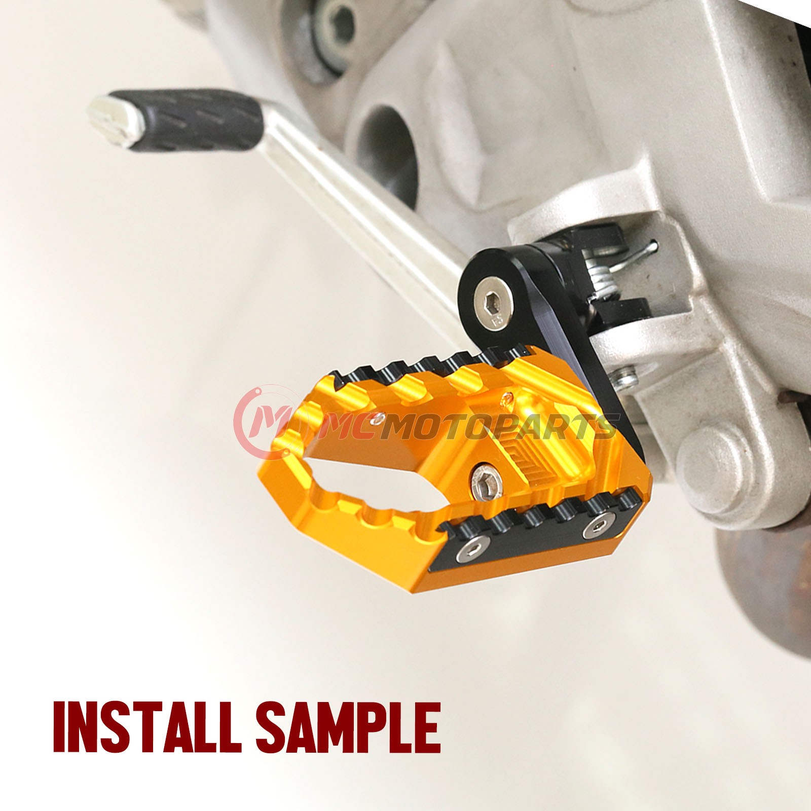 For Ducati Hypermotard 1100 /S/EVO 2008-2014 1.5in Lowering Rider Wide Foot Pegs