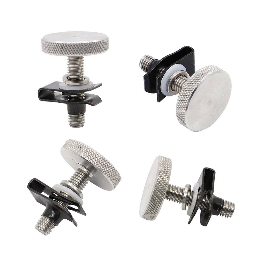 Hard Saddlebag Saddle Bag Safety Bolts Theft Lock Kit For Harley Touring 93-20