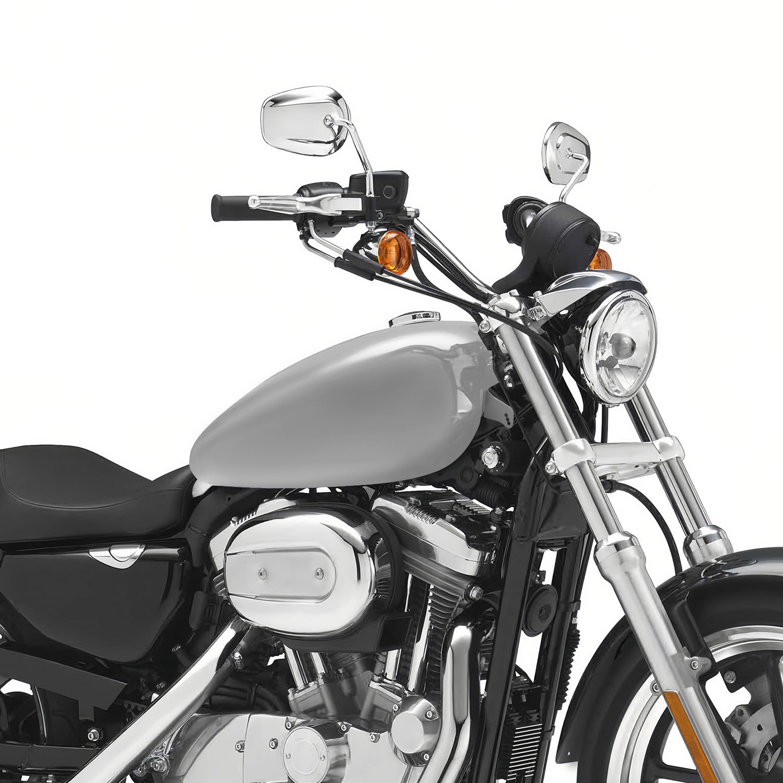 Unpainted 3.7 Gal. Gas Fuel Tank Fit For Harley Sportster XL 1200 883 07-22 18
