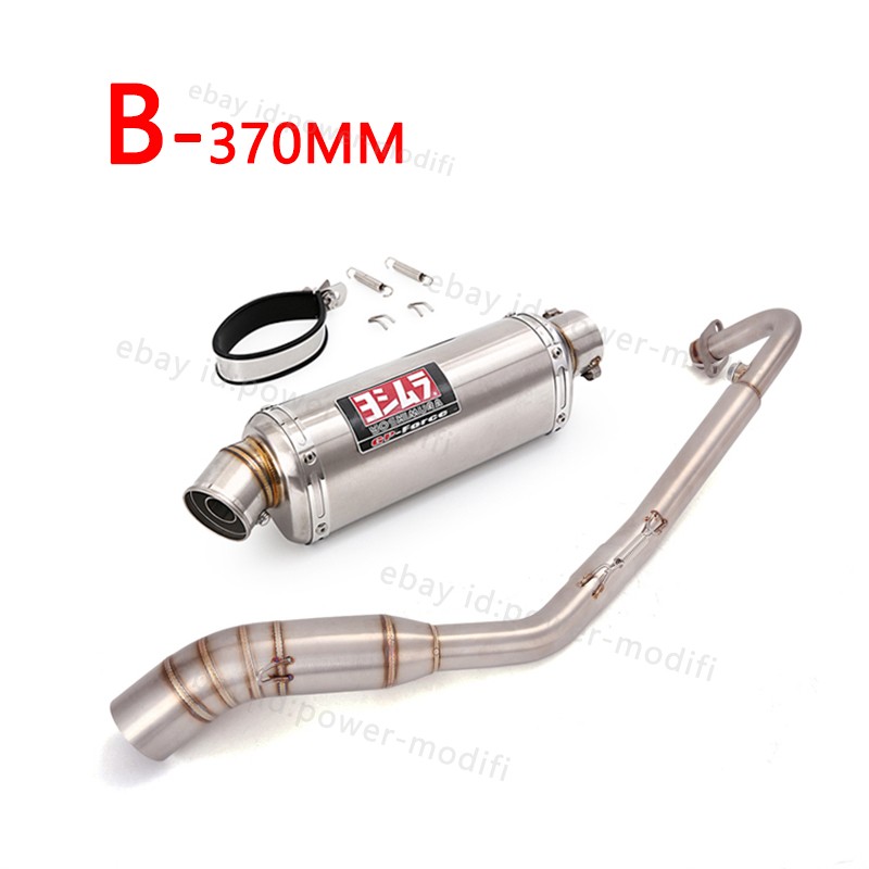 For Kawasaki Z125 Pro 2017-2024 Full Exhaust System Header Pipe Silencer Muffler