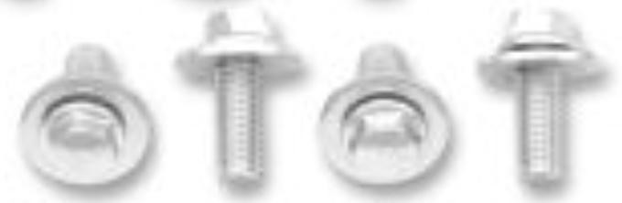 Bolt MC Hardware Hex-Head Flange Nuts with Fender Washers – M6x1.0x16mm ATV/UTV