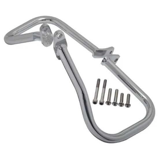 157034 Chrome finish Saddlebag Guards for Harley-Davidson Softail Deluxe FLSTN