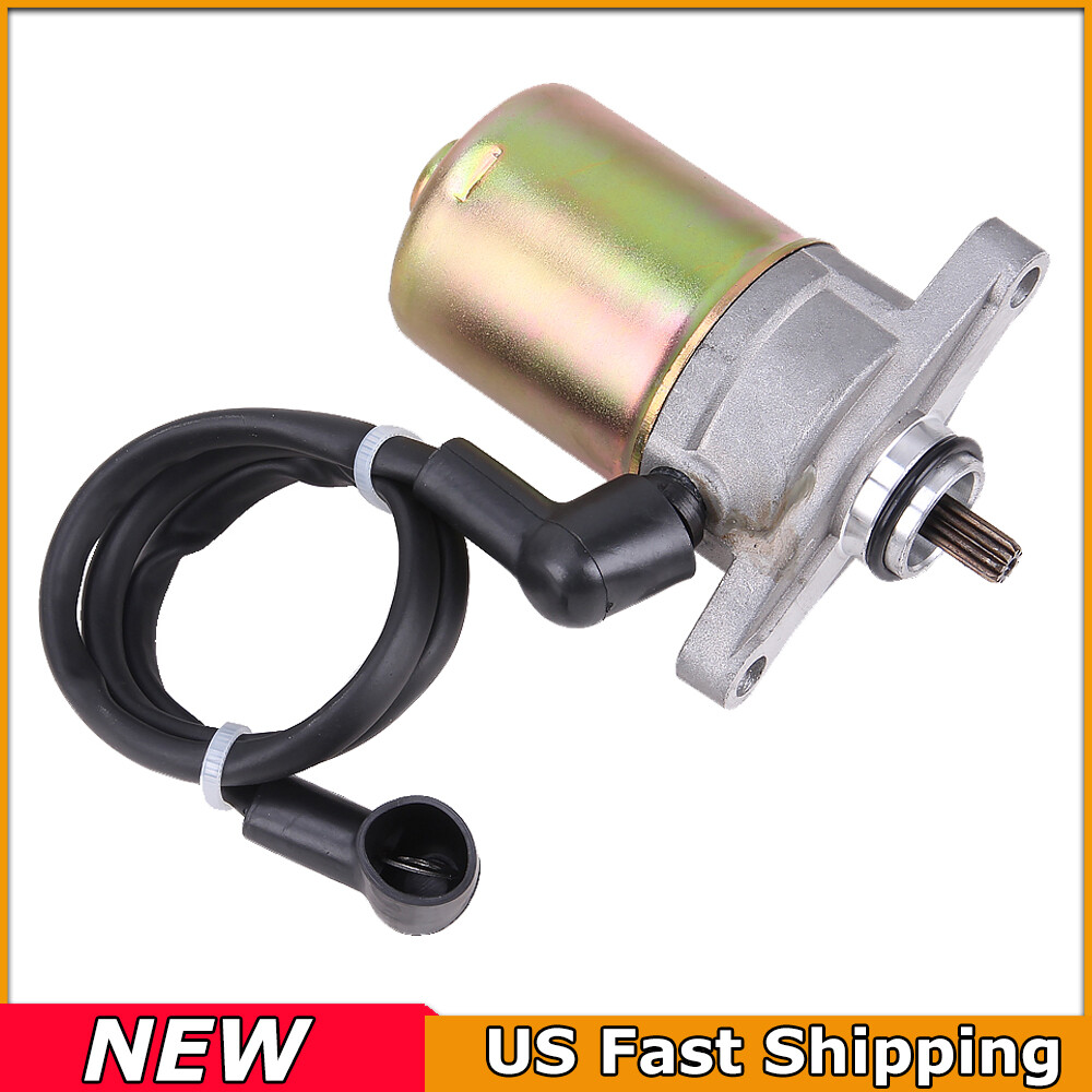 Starter Motor For 49cc 50cc 60cc 72cc 80cc Scooter ATV Moped Go-Cart GY6 Chinese