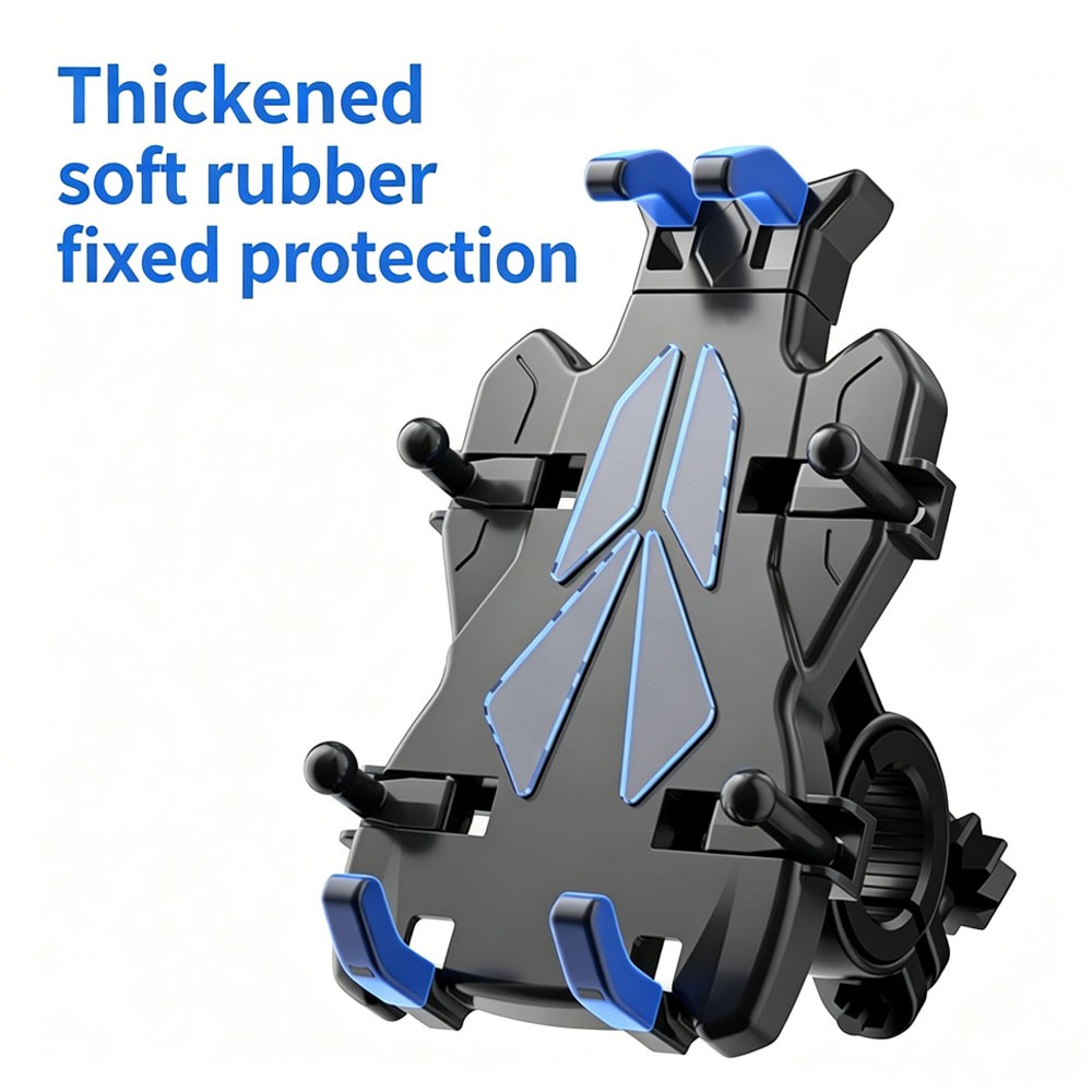 Universal Shockproof Phone Holder Mount 360 Rotation for Bike Motorcycle Scooter