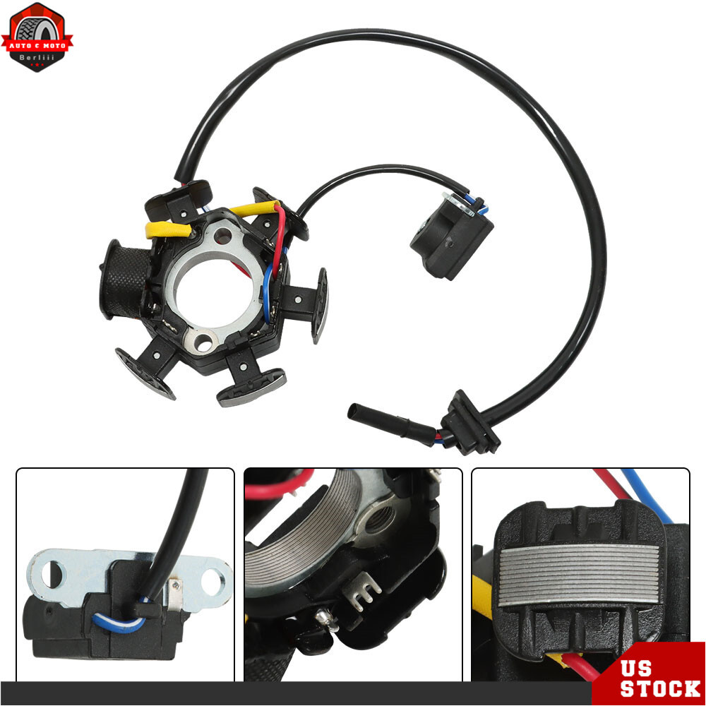 Stator Ignition Coil 31120-GW8-67 Plug For Honda XR50R 2000-2003 XR70R 1997-2003