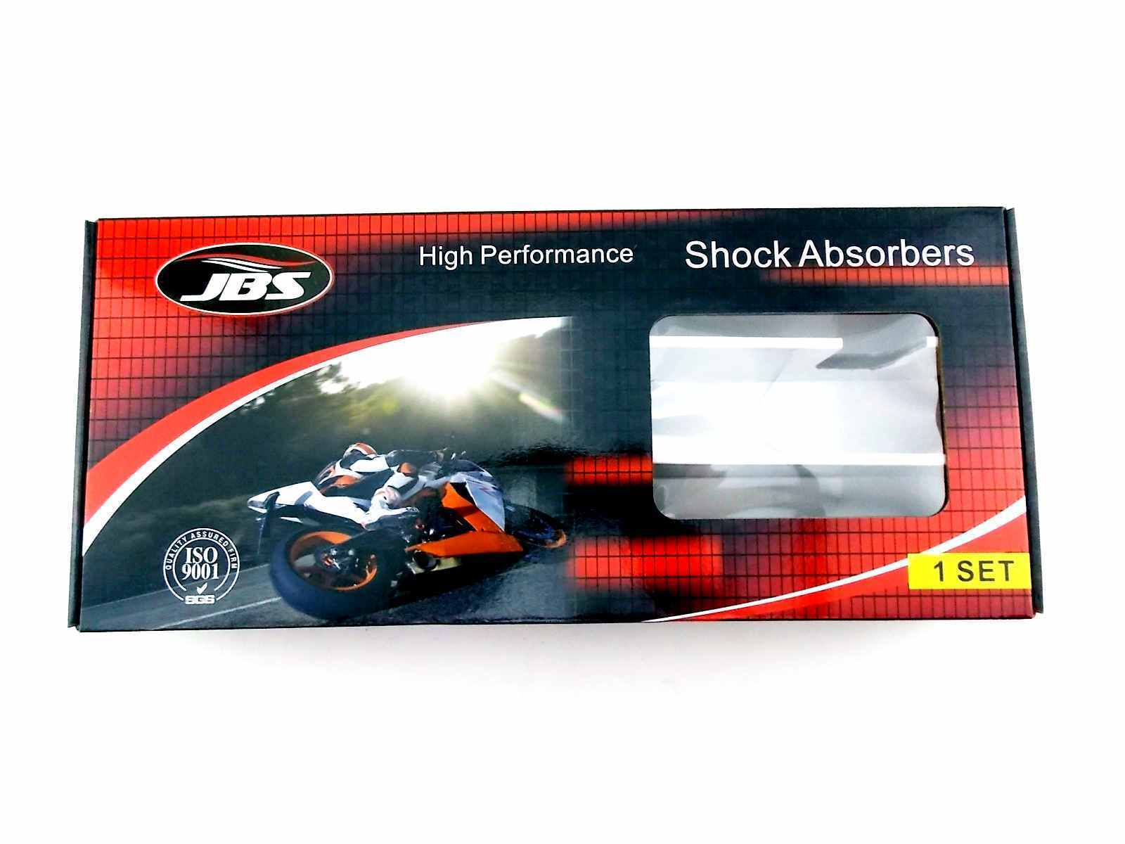 HARLEY XL1200X SPORTSTER FORTY EIGHT 11.5 INCH JBS NITROGEN SHOCK ABSORBERS BLK