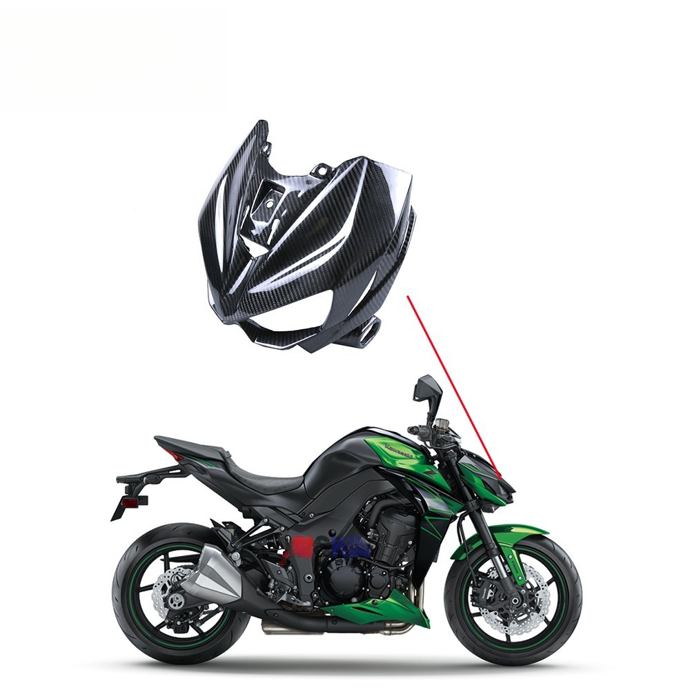 Carbon Fiber Full Fairing Kit For Kawasaki Z1000 2014-2021 Twill Gloss